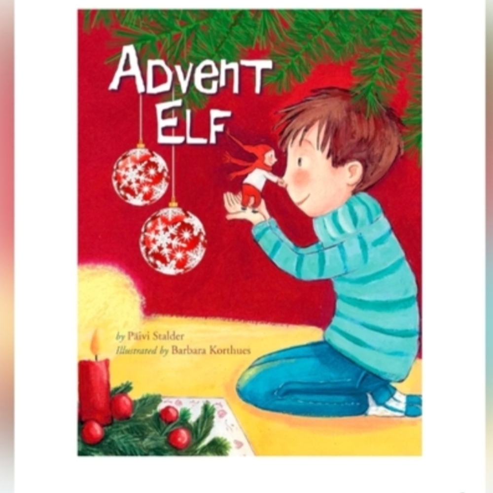 Advent Elf  Christmas Book